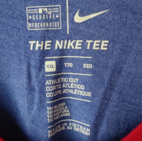 Nike Texas Rangers 3/4 sleeve shirt XXL - Picture 2 of 3